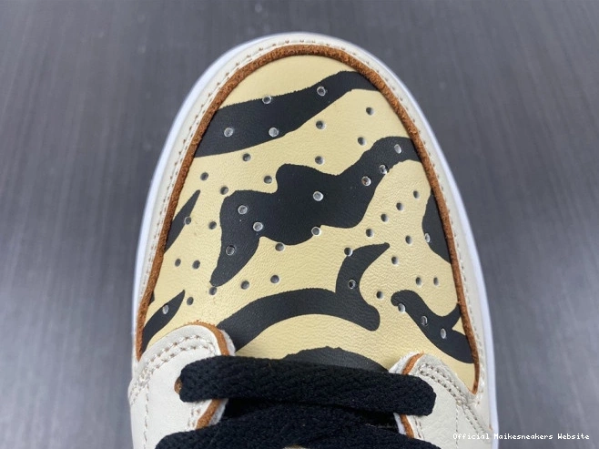 Official Maikesneakers Tiger DH6932-100 Low the Air Jordan 1 OG of Year 0815